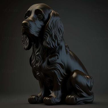 3D модель Собака бойкін спаніель (STL)